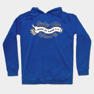 Blue Line Tattoo La Crosse WI  Made By Hand For You Logo Hoodie